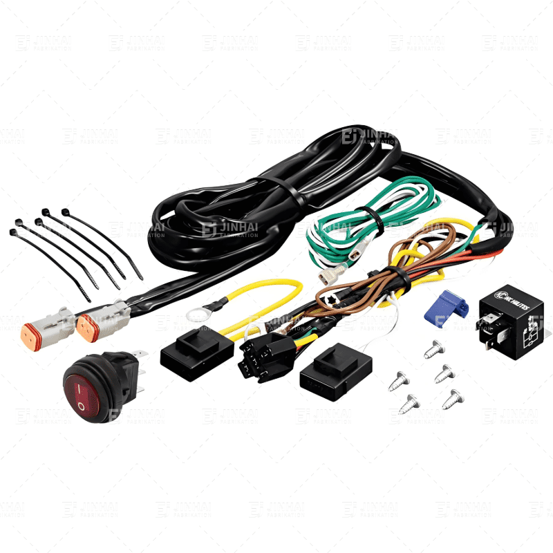Wiring Harness dengan Relay 40 Amp dan Sakelar Rocker LED 2-Pin Konektor Deutsch