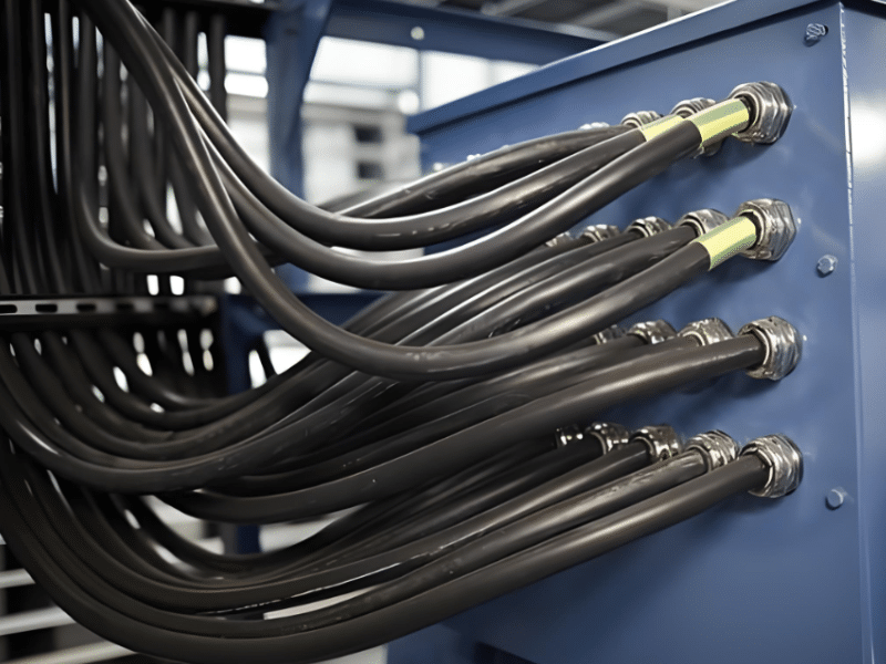 Rakitan Kabel Tegangan Tinggi Peralatan Industri